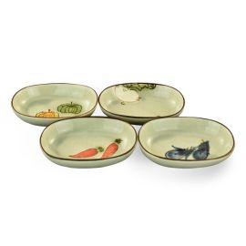 4pc Daenchoku Dish Set -Yasai **SP