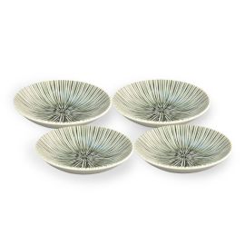 4pc Kozara Small plate -Kuro Tokusa **SP