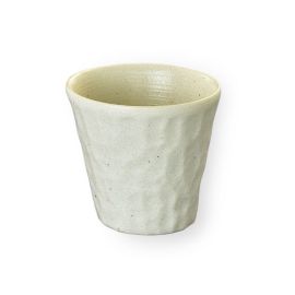 Sake Cup -ShoChu White Iga Matte **SP