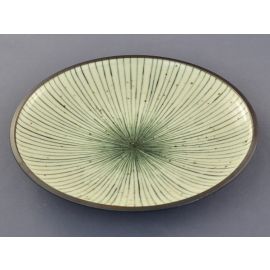 Plate -Cream Tokusa **SP