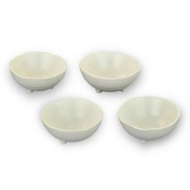 4pc Shallow Kobachi Bowl -Kobiki Mitsuashi **SP
