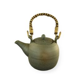Tea Pot -Dobin Kurobizen (400ml) 黒備前