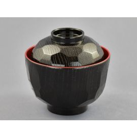 Soup Bowl w/lid -Black3.2 (HR-ABS)