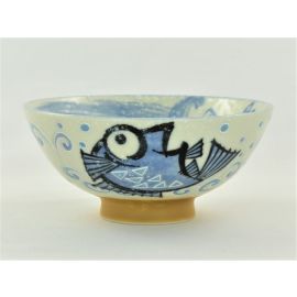Rice bowl  -Mede.Tai Blue めで鯛