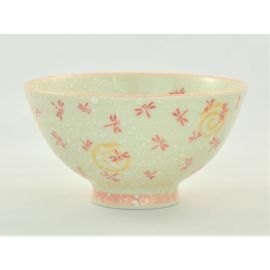 Rice bowl  -Awayuki Tonbo Pink 淡雪トンボ