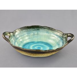 L.Moribachi Bowl -Tetsuki Aizome Blue