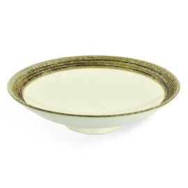 Hira Bowl -Brown Line (D28cm) ブラウンライン