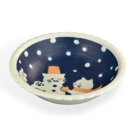 Bowl  -Sunday Cat Snow  ねこと日曜日