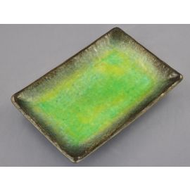 M.Rect Plate -Kuro Aizome Green