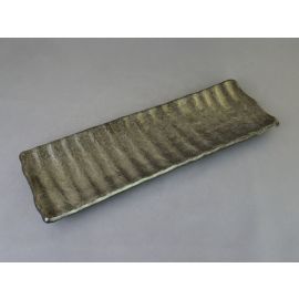 L.S.Rect Plate -Ginsai Black