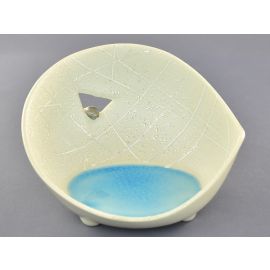M. Kamakura Bowl -Blue Sukashi