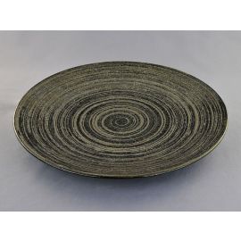 L10 Round Plate -Tsumuji Black
