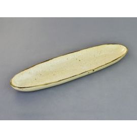 L.Oval Plate -Fuchi Sabi Unofu