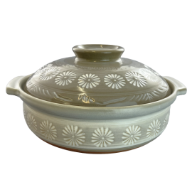 Donabe (size 8) -Mishima 三島土鍋