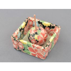 Incense Holder B -Kuro Yuzen　黒友禅