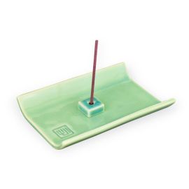Incense Holder -Yukari Plate Green ゆかり