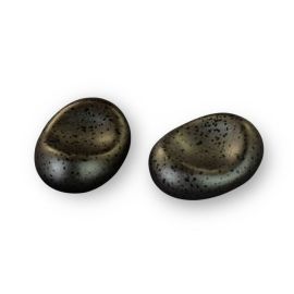 Chopsticks Rest 2pc. -Marugata Kurobuki 黒吹