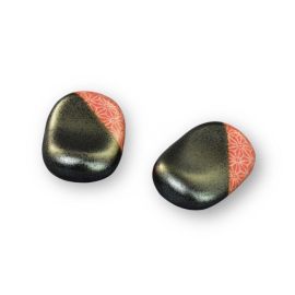 Chopsticks Rest 2pc. -Koban Asanoha Red 麻の葉 赤