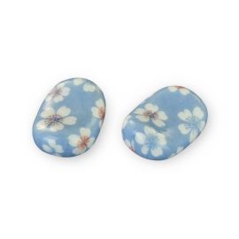 Chopsticks Rest 2pc. -Ohanami Blue お花見 青