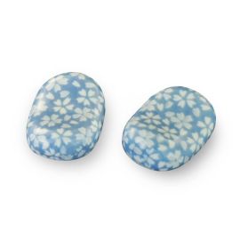 Chopsticks Rest 2pc. -Harukaze Blue 春風 青