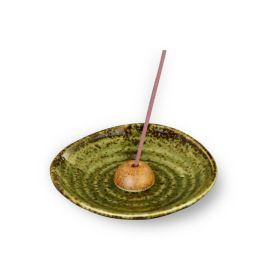 Incense Holder -Iga Oribe 伊賀織部