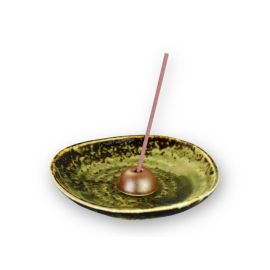 Incense Holder -Iga Oribe 伊賀織部