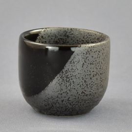 Sake Cup -Tenmoku Hankake