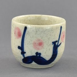 Sake Cup -Shironashi Ume