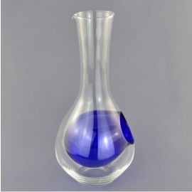 Glass Sake Bottle 450 -Tokkuri Blue
