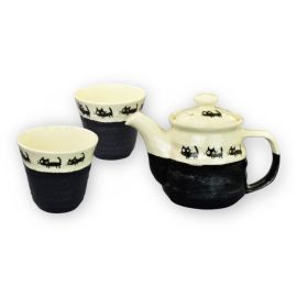 Tea set/1:2 - Kuro Neko Black 黒ねこ