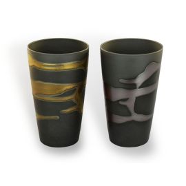 Beer Tumbler Set/2 -Kingin Nagashi 金銀流し