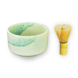 Mini Matcha Bowl Set -Hiwa Suisho Ai