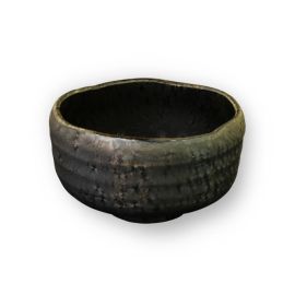 Matcha Tea Bowl -Kinkesshou 金結晶