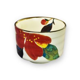 Matcha Tea Bowl -Hanakairou Sazanka 花かいろう 山茶花
