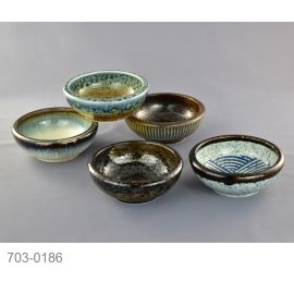 Kobachi bowl set/5 -Mingei (D12.5cm) 民芸