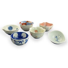 Kobachi Bowl Set/6 -Somenishiki 染錦