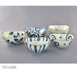 Kobachi bowl set/5 -Some Kobo (D10.5cm) 染工房