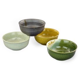 Mini-Don bowl set/4 -Koto(D13cm) 古陶