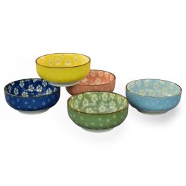 Kobachi Bowl set/5 -Hanazukushi