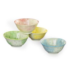 Donburi bowl Set/4 -Hanamai 花舞