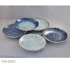 Plate Set/5 -Sometsuke(D23cm)　染付