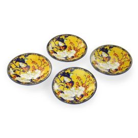 Plate Set/4 -Botan Kachou 牡丹花鳥