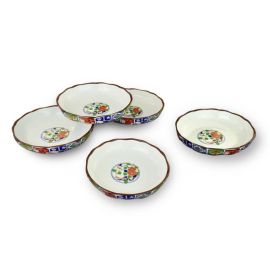 Plate Set/5 -Koimari Kikuwari 菊割