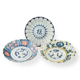 ROUND PLATE SET/3(D23.5cm) AWASOME Kotohogi 言祝ぎ