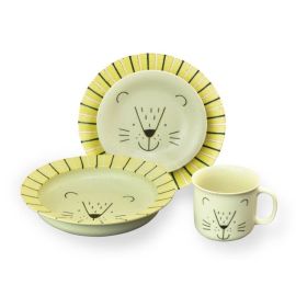 STARTER SET/4 MoguMogu Lunch Lion *FINAL SALE*