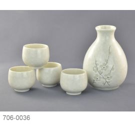 Sake set/1:4 -Sumie Sosyun 墨絵早春