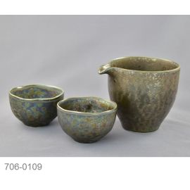 Sake Set/1:2 -Katakuchi Kousai 片口 虹彩