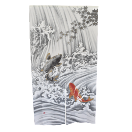 Noren -Koi Fish BK (150cm) 鯉