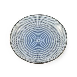 Plate -Tokusa Blue**SP